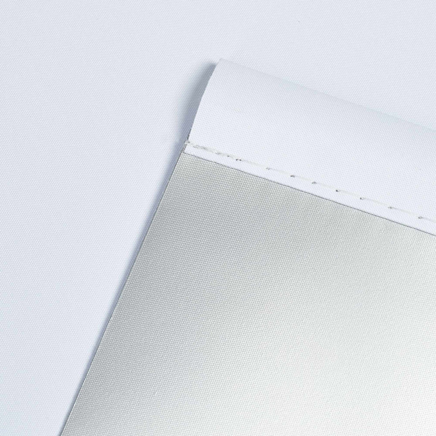 White thermal roller blind 220 cm long