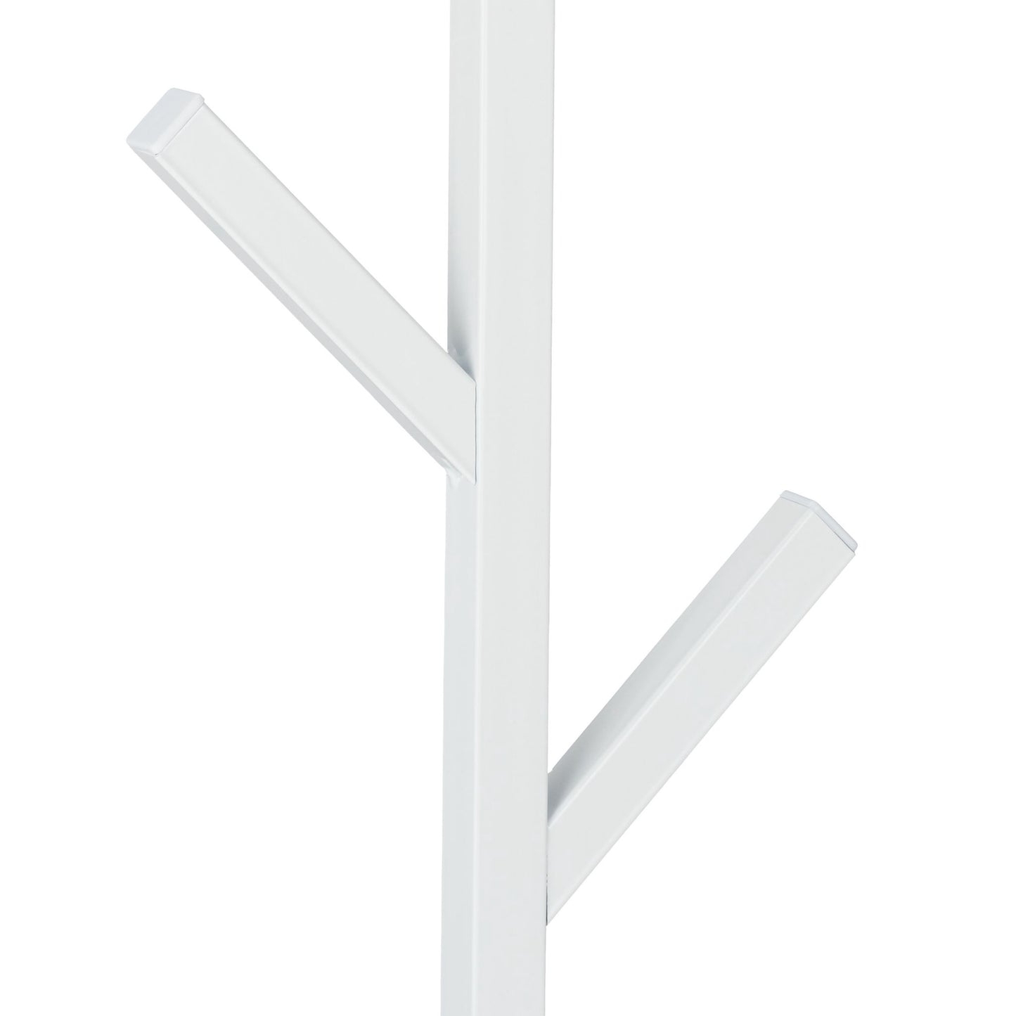 White tree-shaped coat hanger