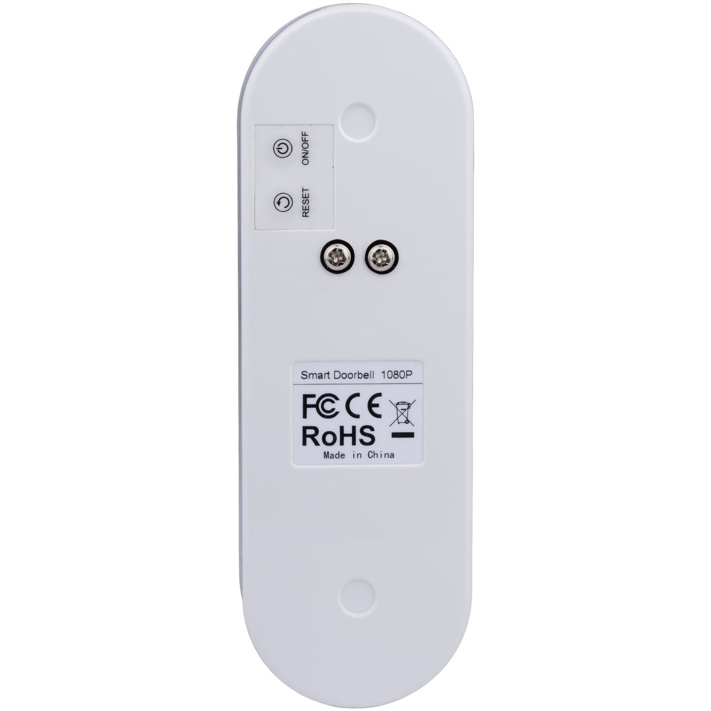 WiFi Doorbell with 1080p Camera Li-Ion Bat.