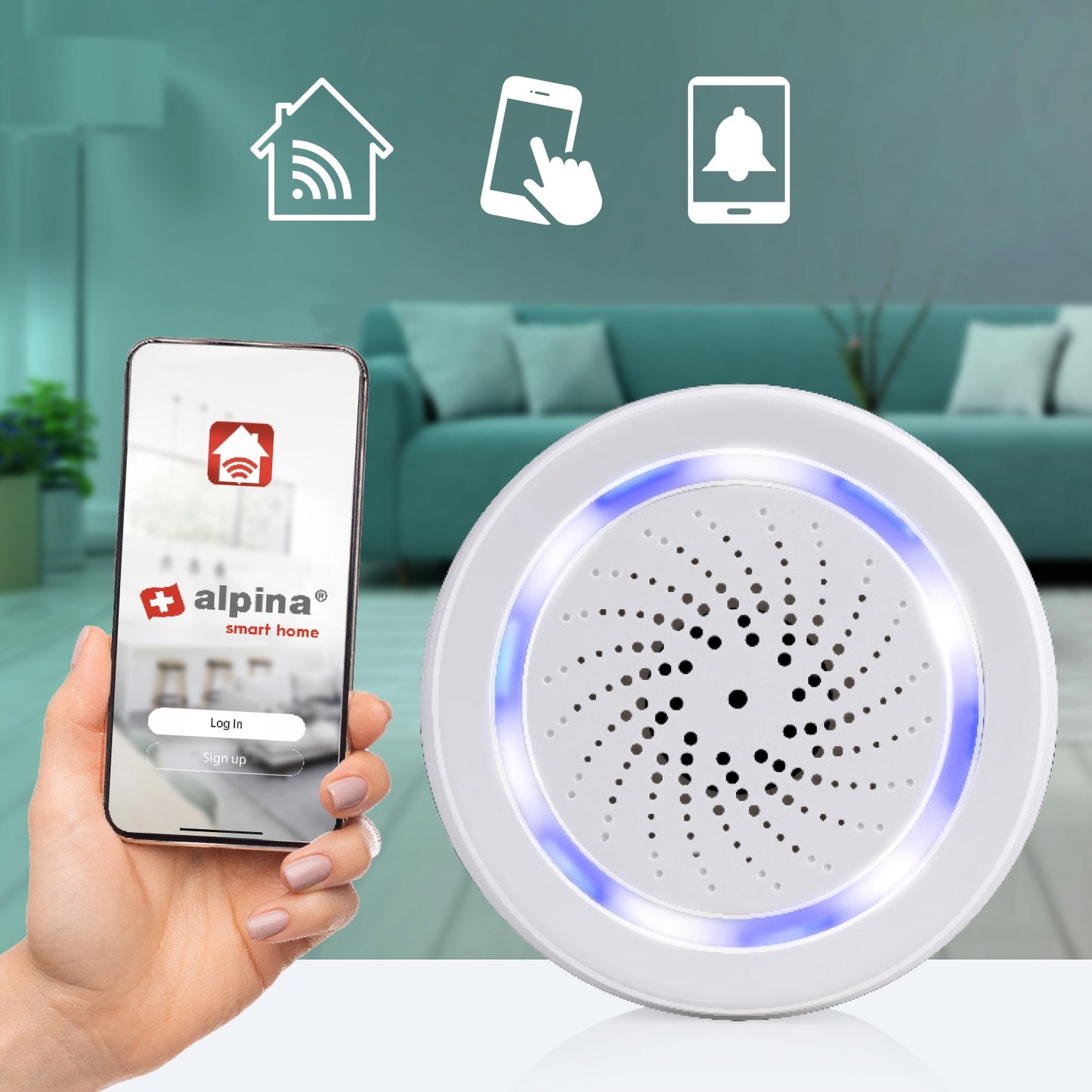 WiFi Smart Indoor 90dB