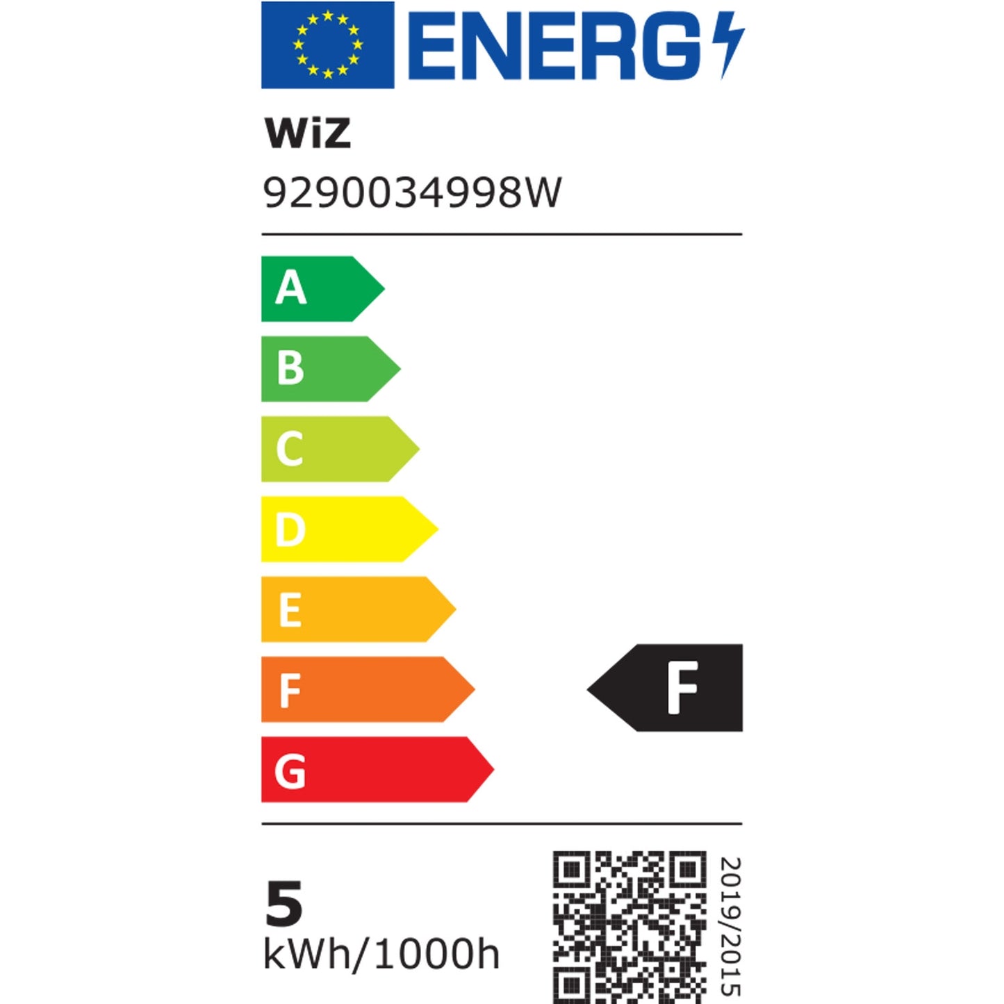WiFi Smart LED E27 P45 40W 470lm Color