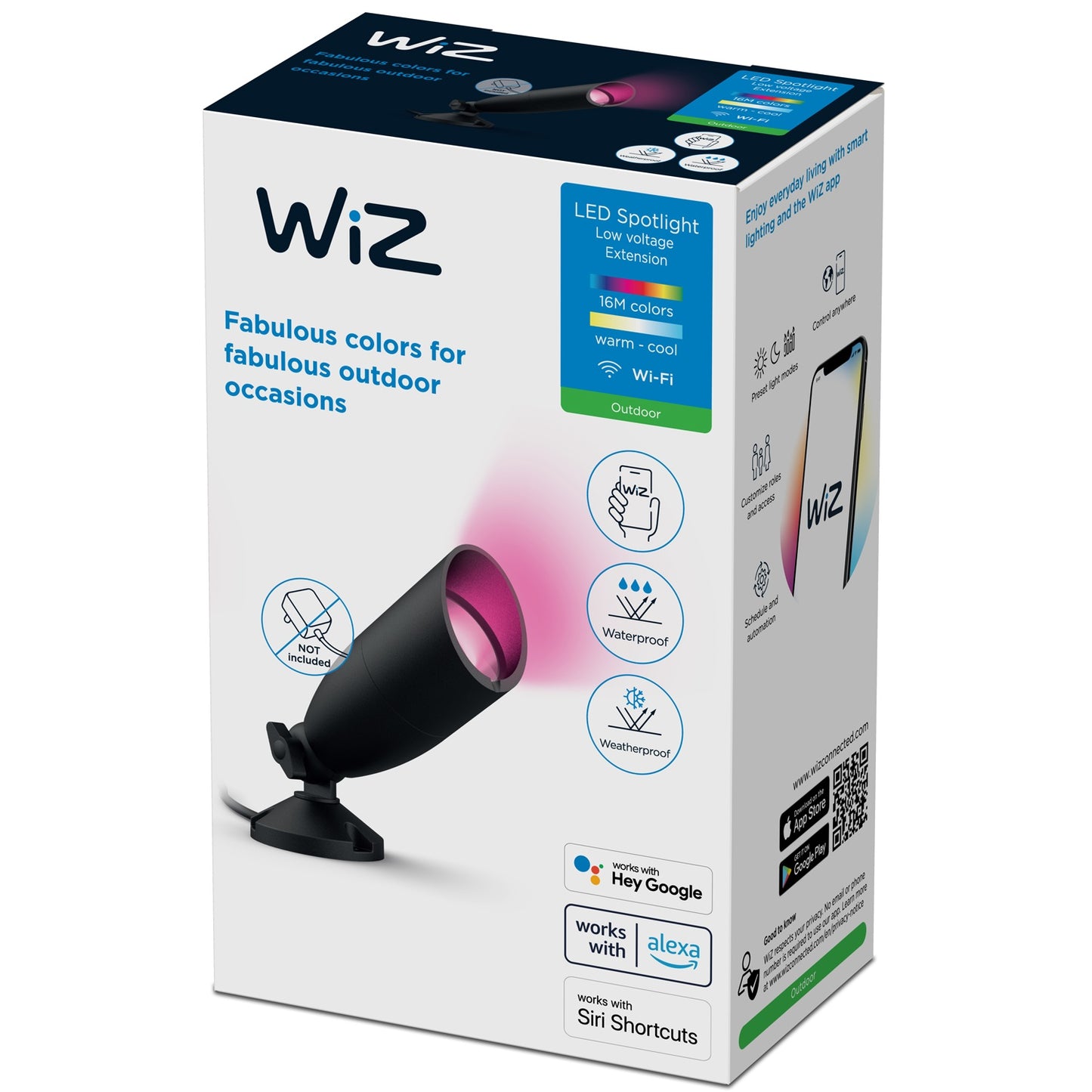 WiFi Smart LED Spotlight Color + Warm-cold white 12V Expansion