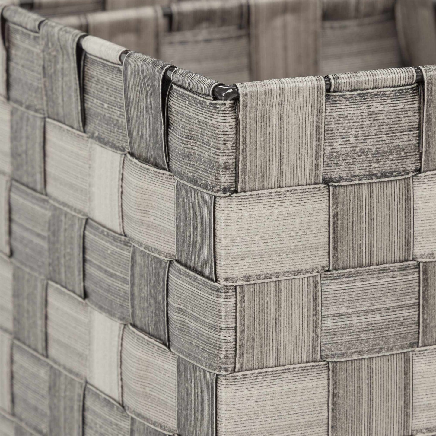Wicker look storage basket Set of 4