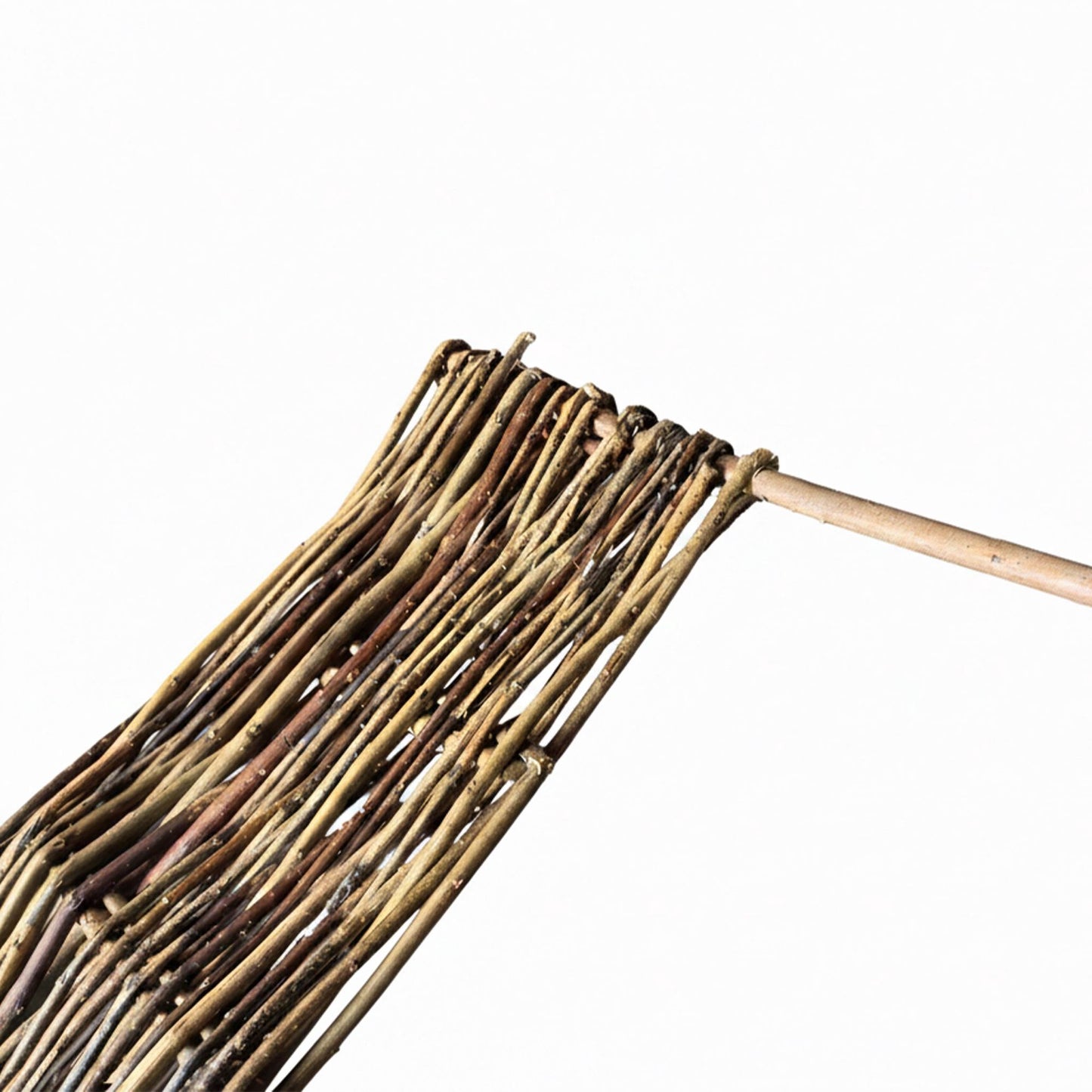 Willow Wicker Fence Edging for Garden Borders