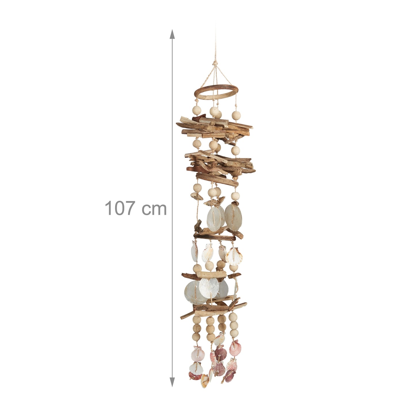 Wind chime shells in 2 sizes