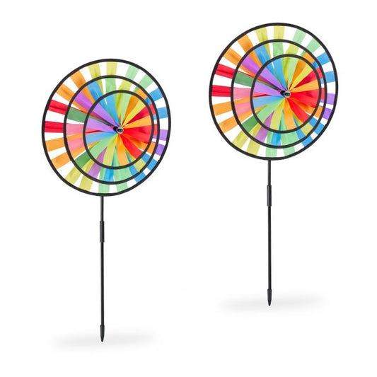 Windmill Rainbow - Set of 2