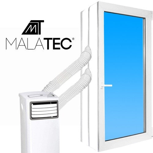 Window seal for portable air conditioner