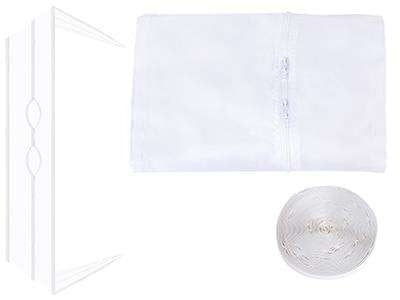 Window seal for portable air conditioner