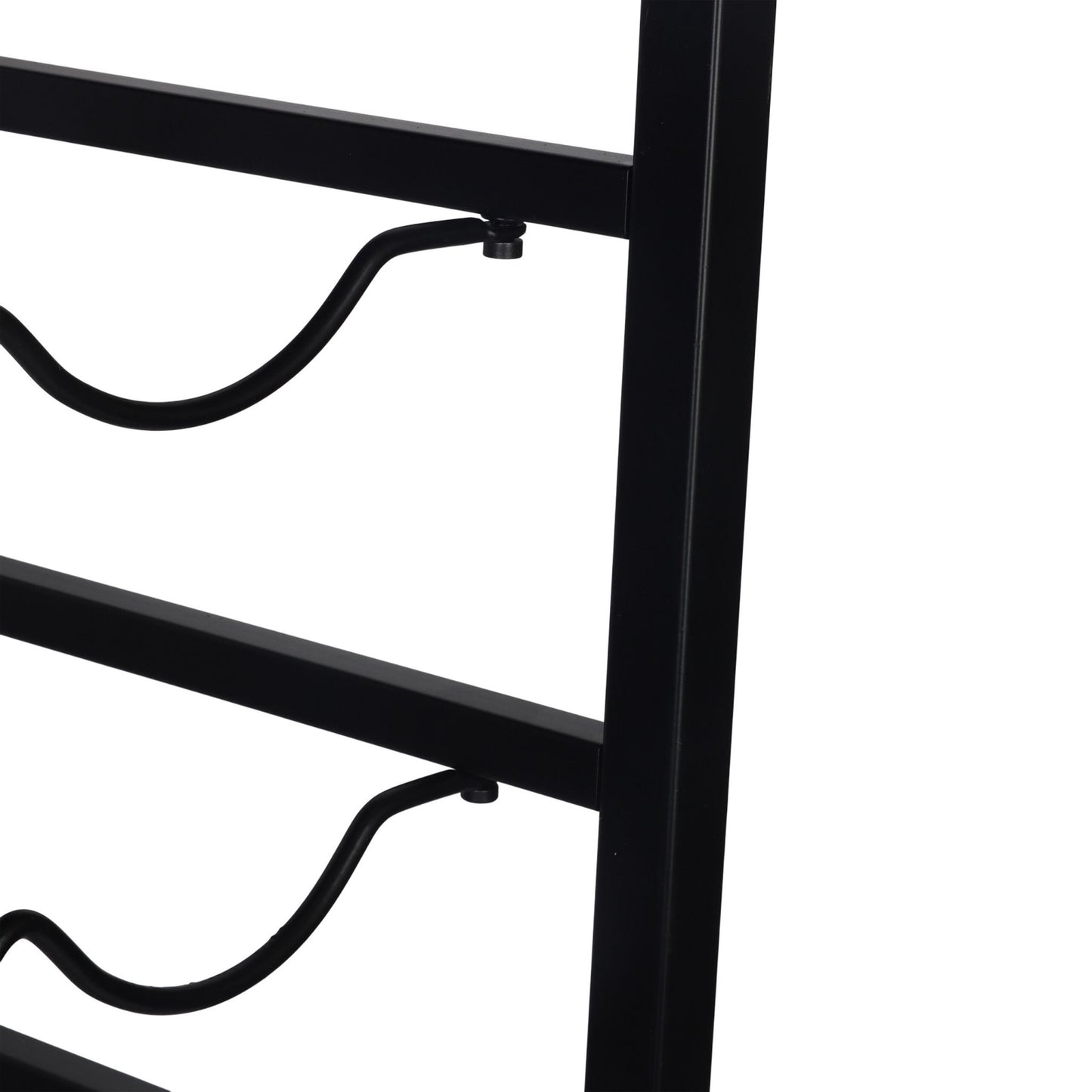 Wine Rack, Industrial Style, Holds 30 Bottles