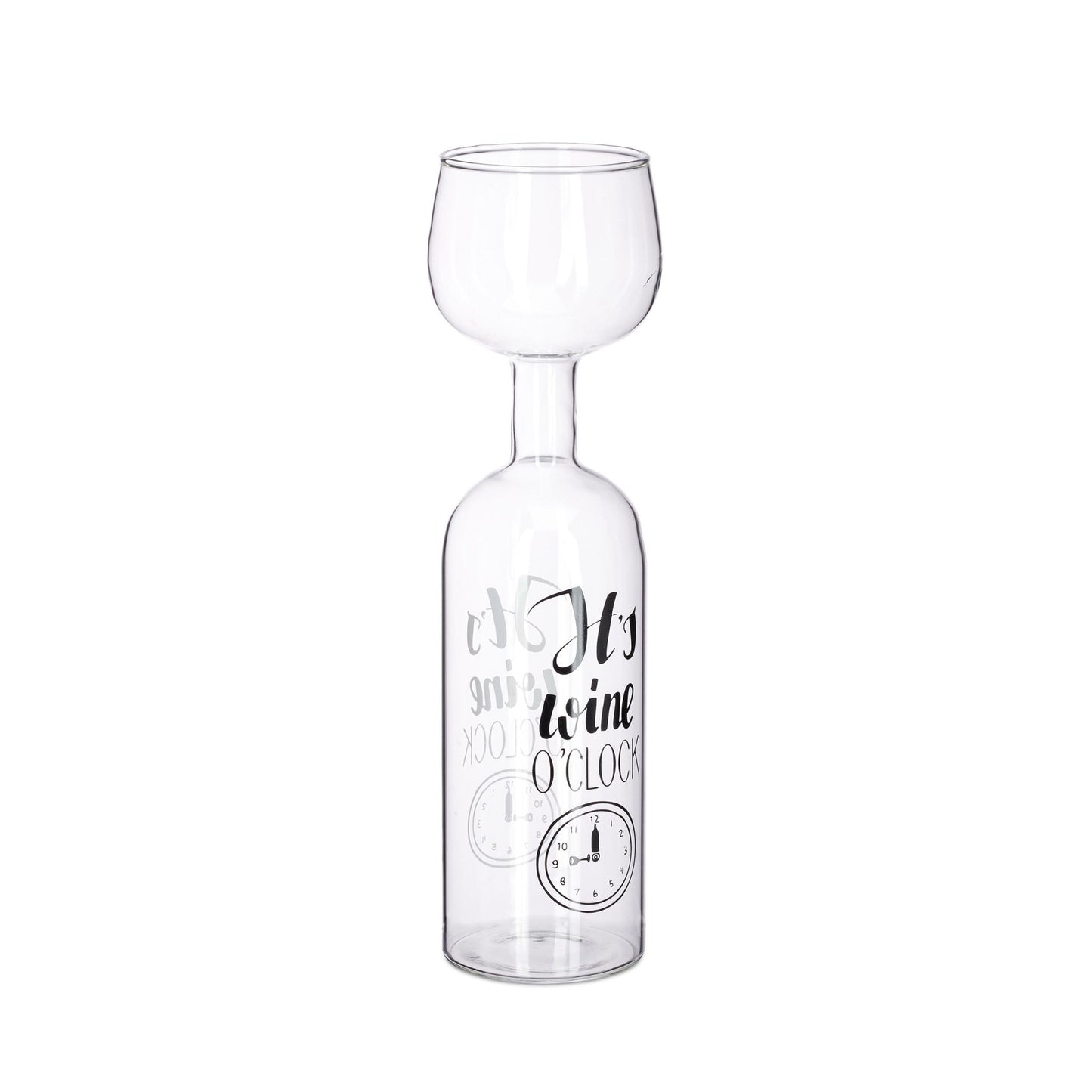 Wine glass bottle 750 ml