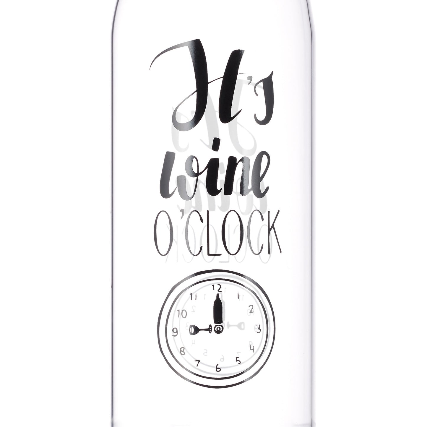 Wine glass bottle 750 ml