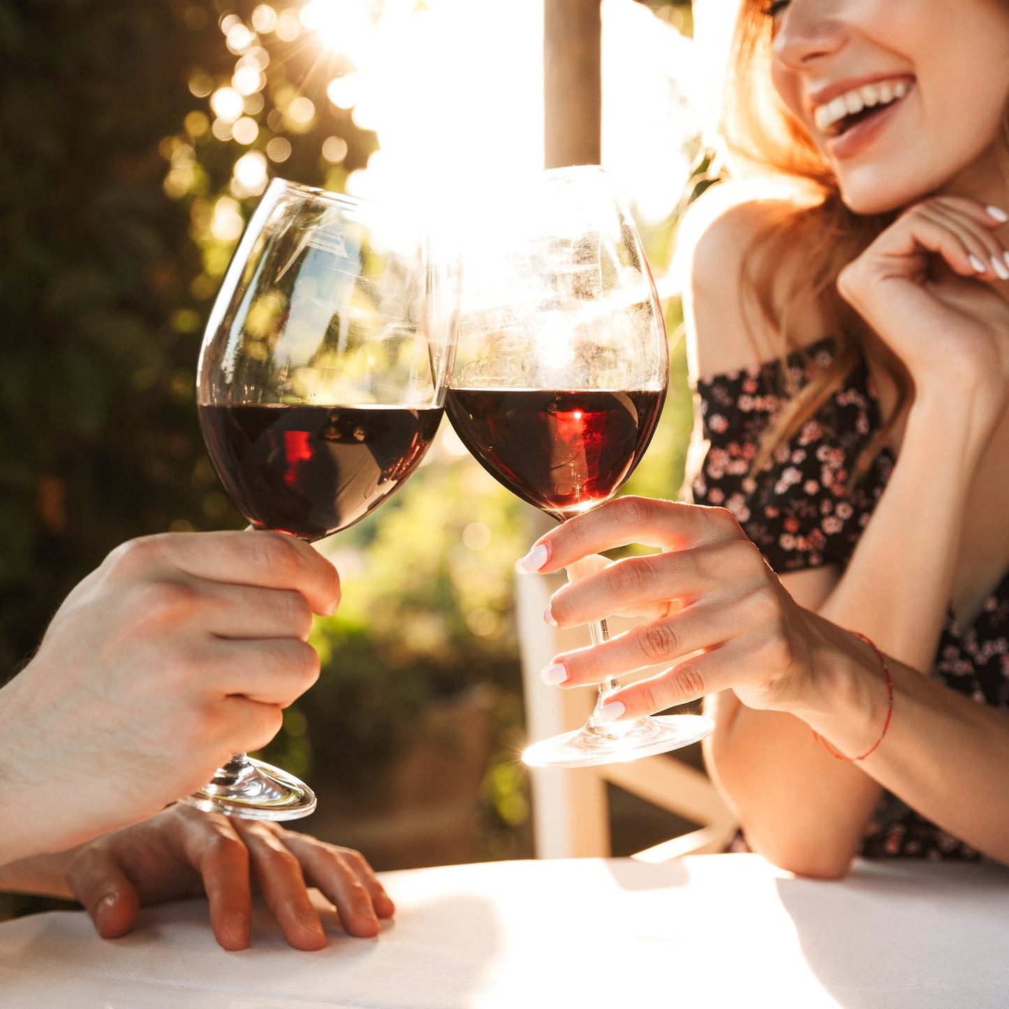 Wine rack bamboo white