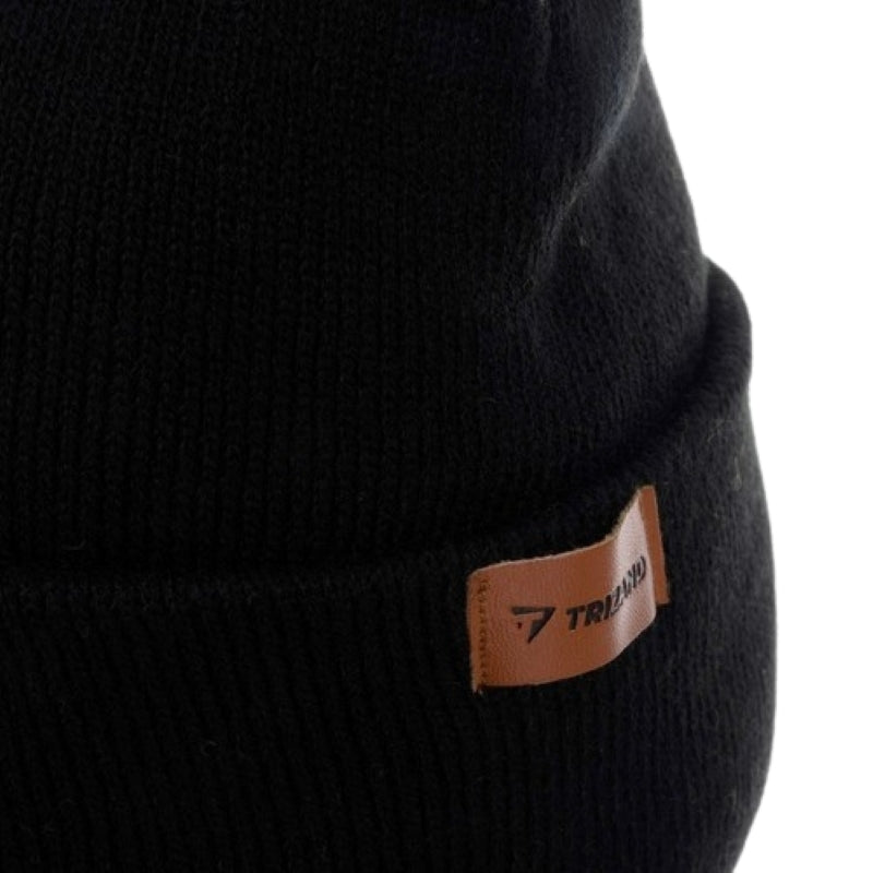 Winter hat with flashlight - black Trizand 22663