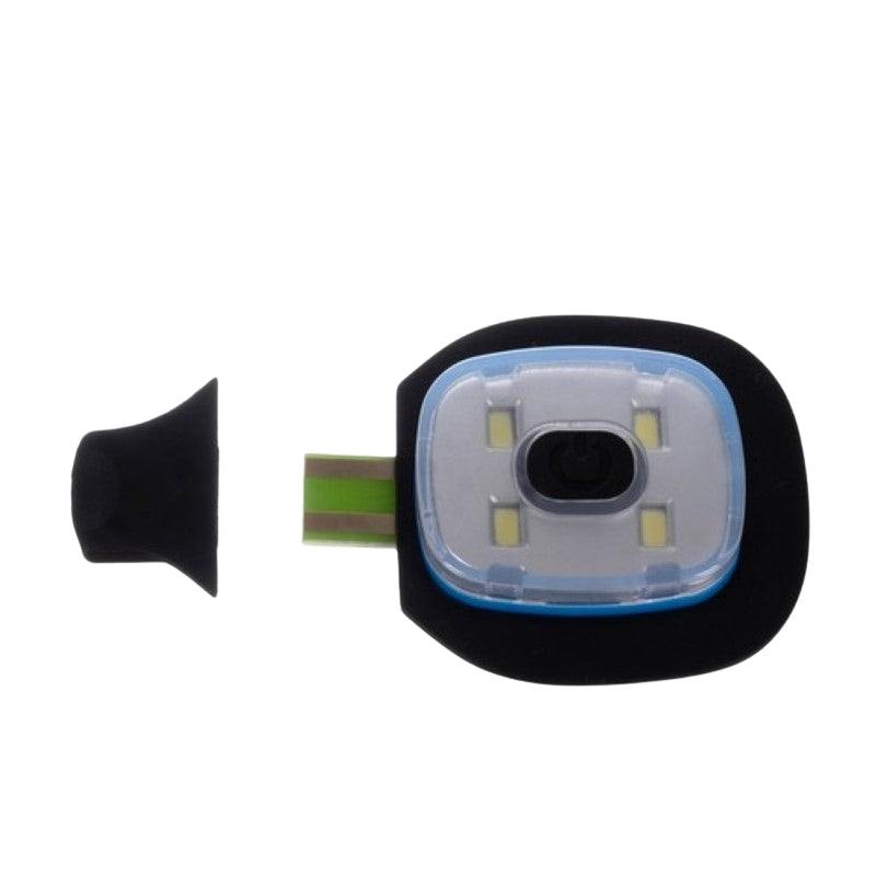 Winter hat with flashlight - yellow Trizand 22664