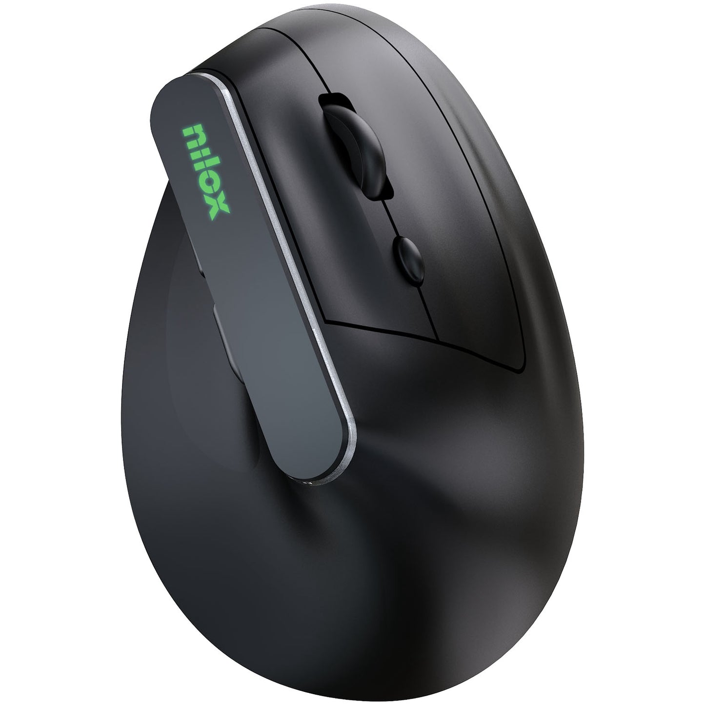 Wireless Ergonomic Vertical Mouse, 1600 DPI, Bluetooth & RF