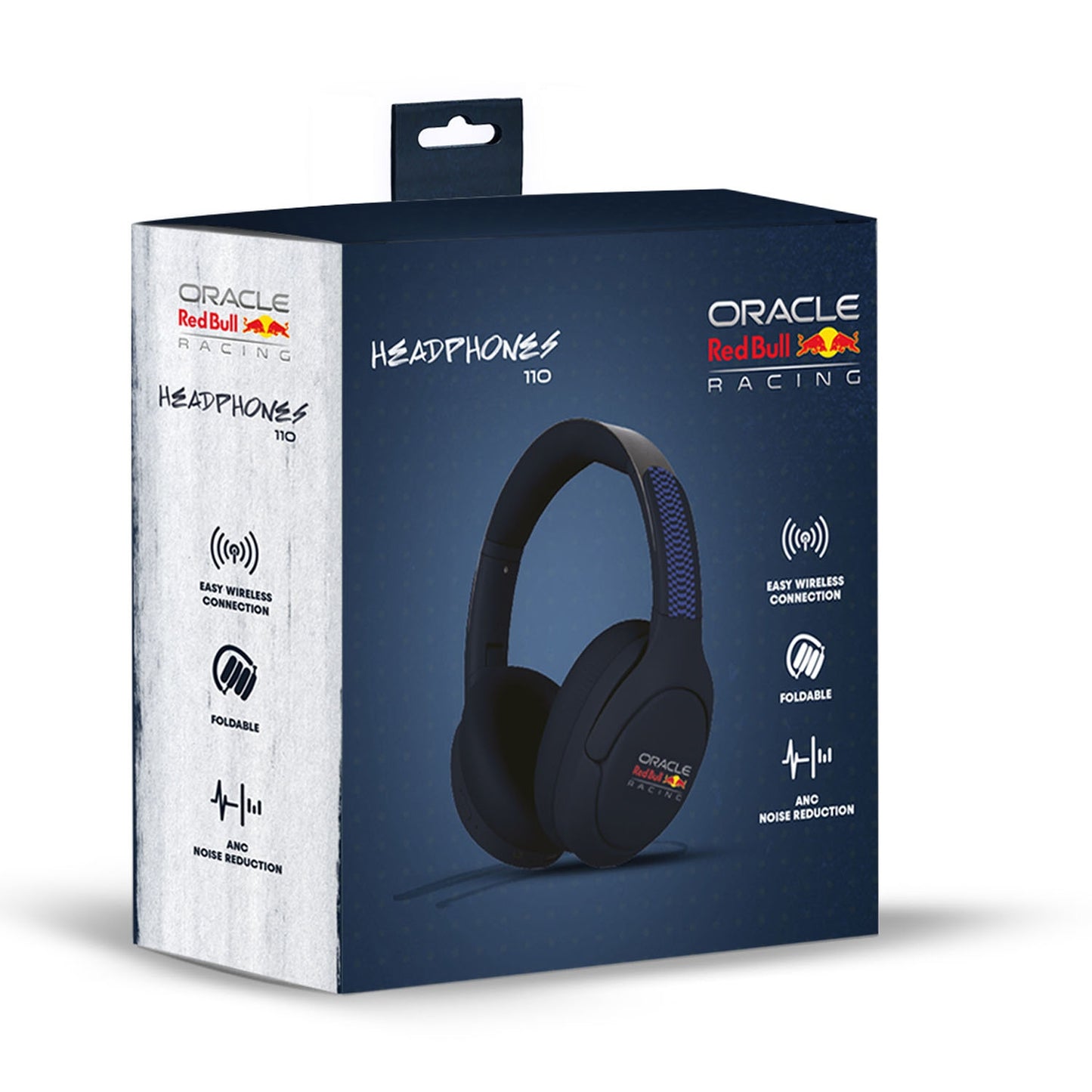 Wireless Over-Ear Headphones, ANC, Blue