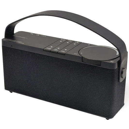 Wireless TV Speaker, Voice Amplification, Black