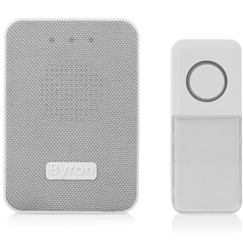 Wireless doorbell with fabric font Battery powered