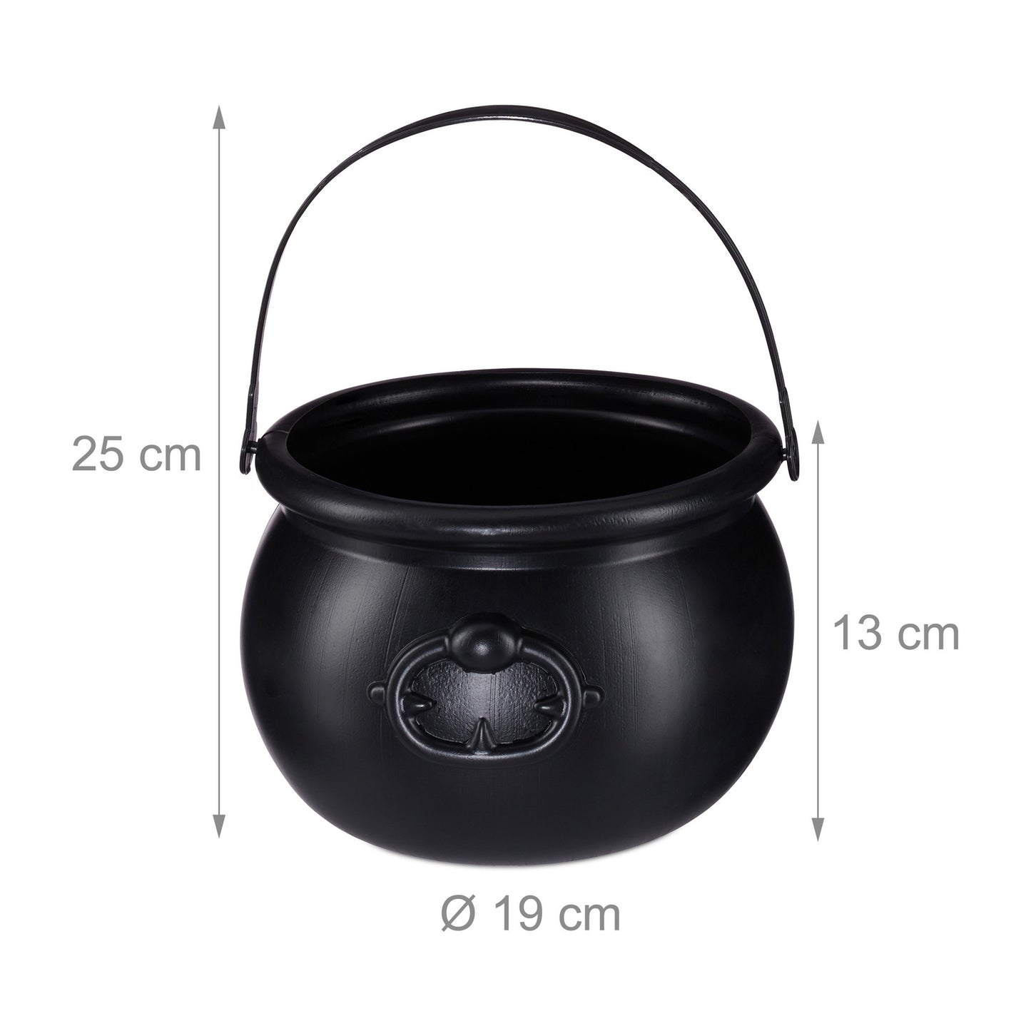 Witch cauldron black