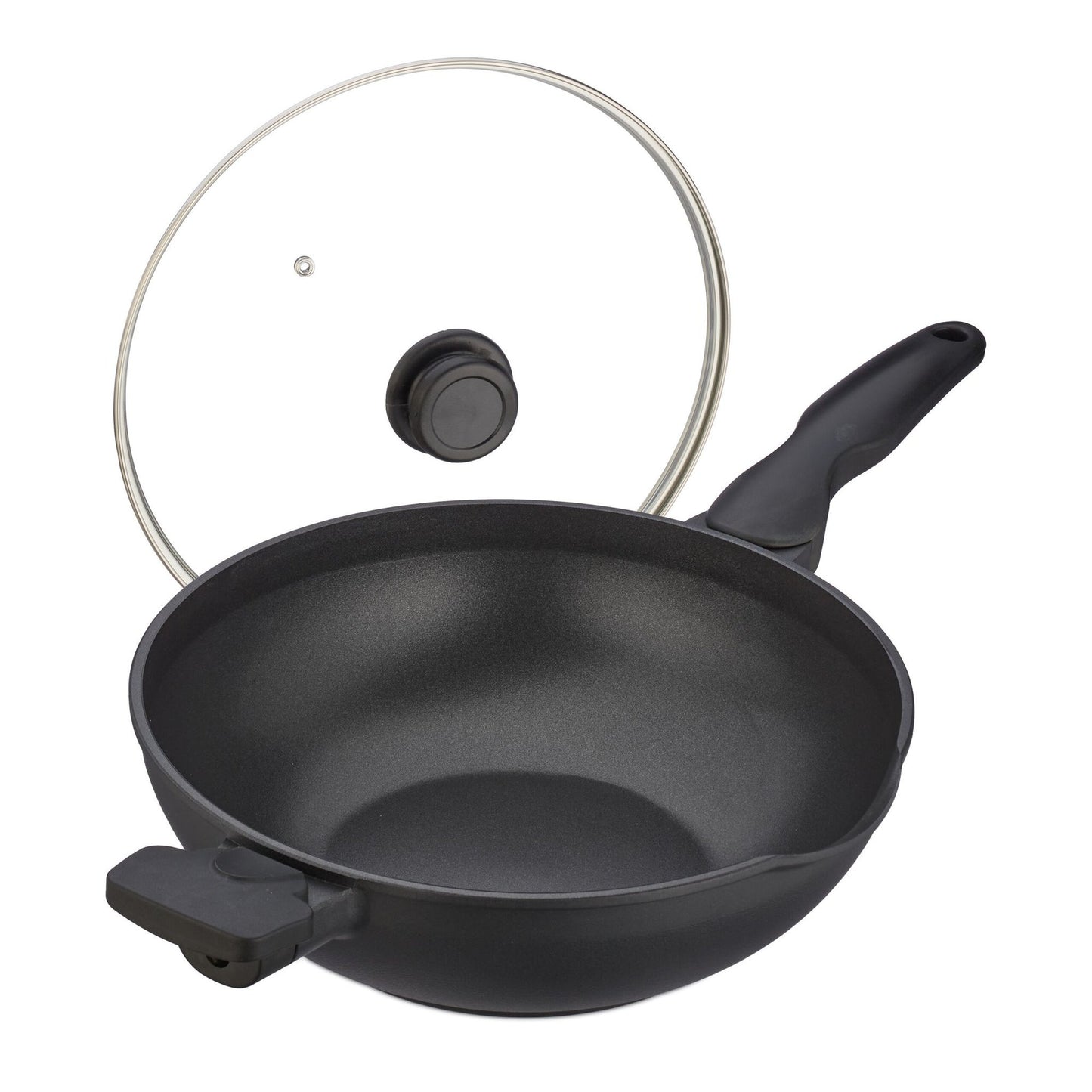 Wok with lid