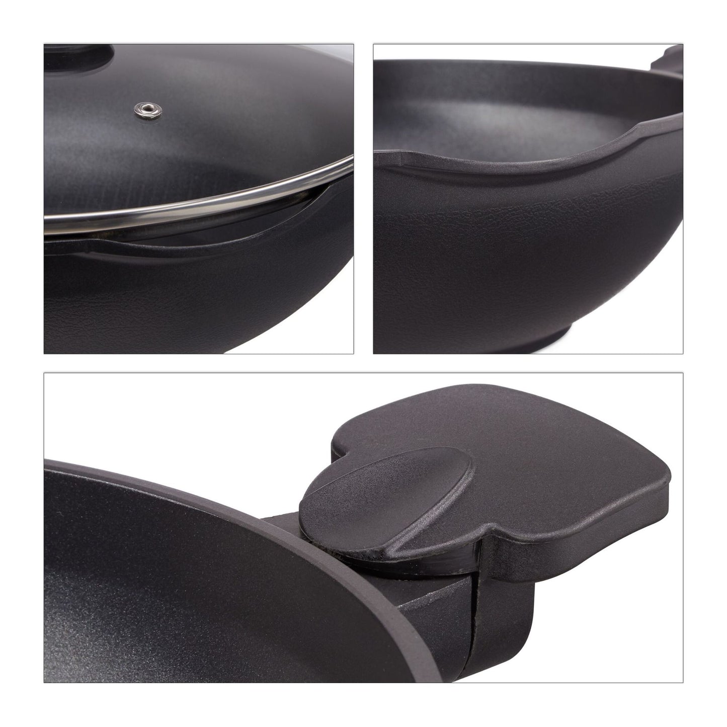 Wok with lid