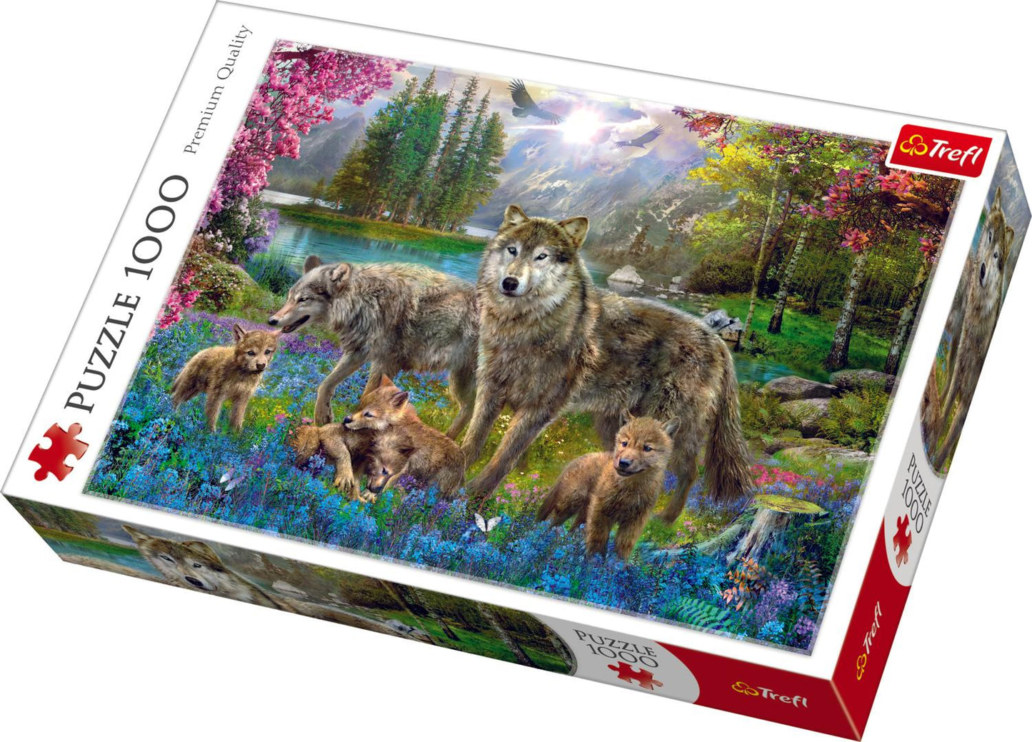 Wolves 1000-Piece Jigsaw Puzzle for Adults and Kids