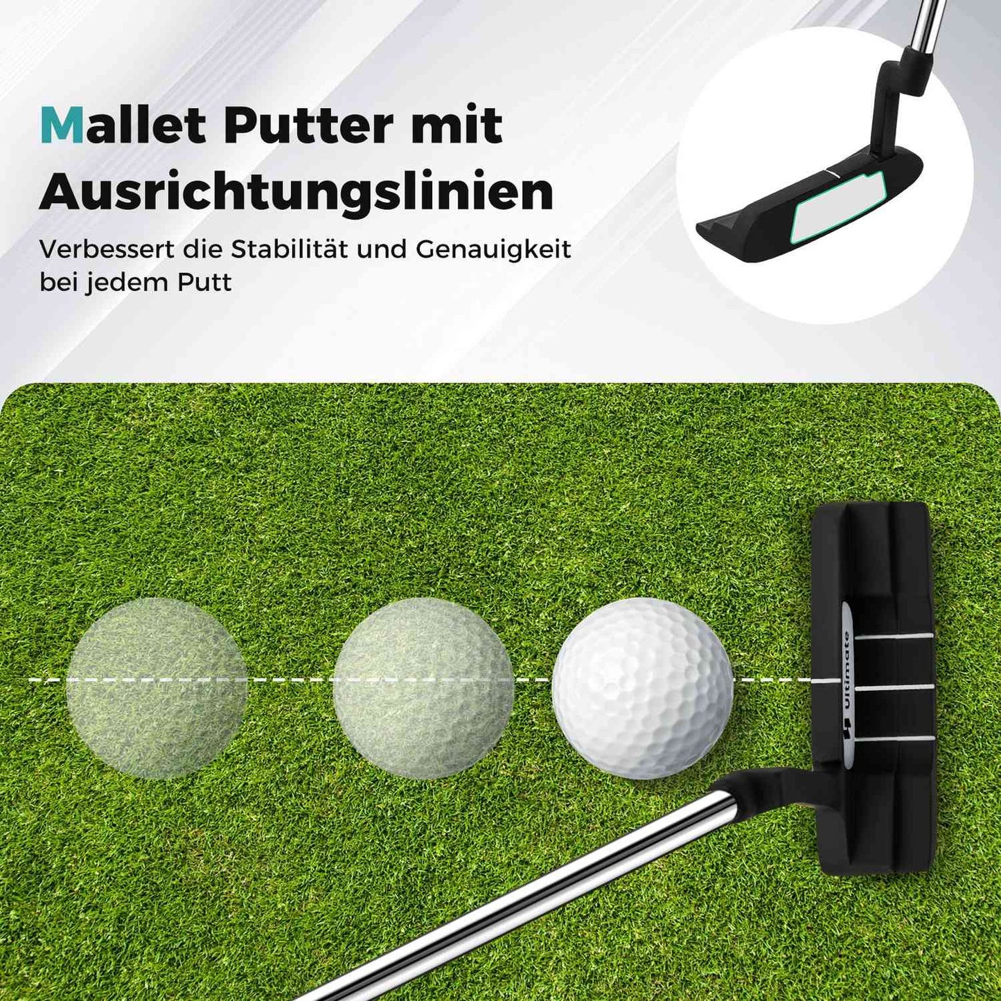 Women's 15-Piece Golf Club Set with Bag & Rain Cover