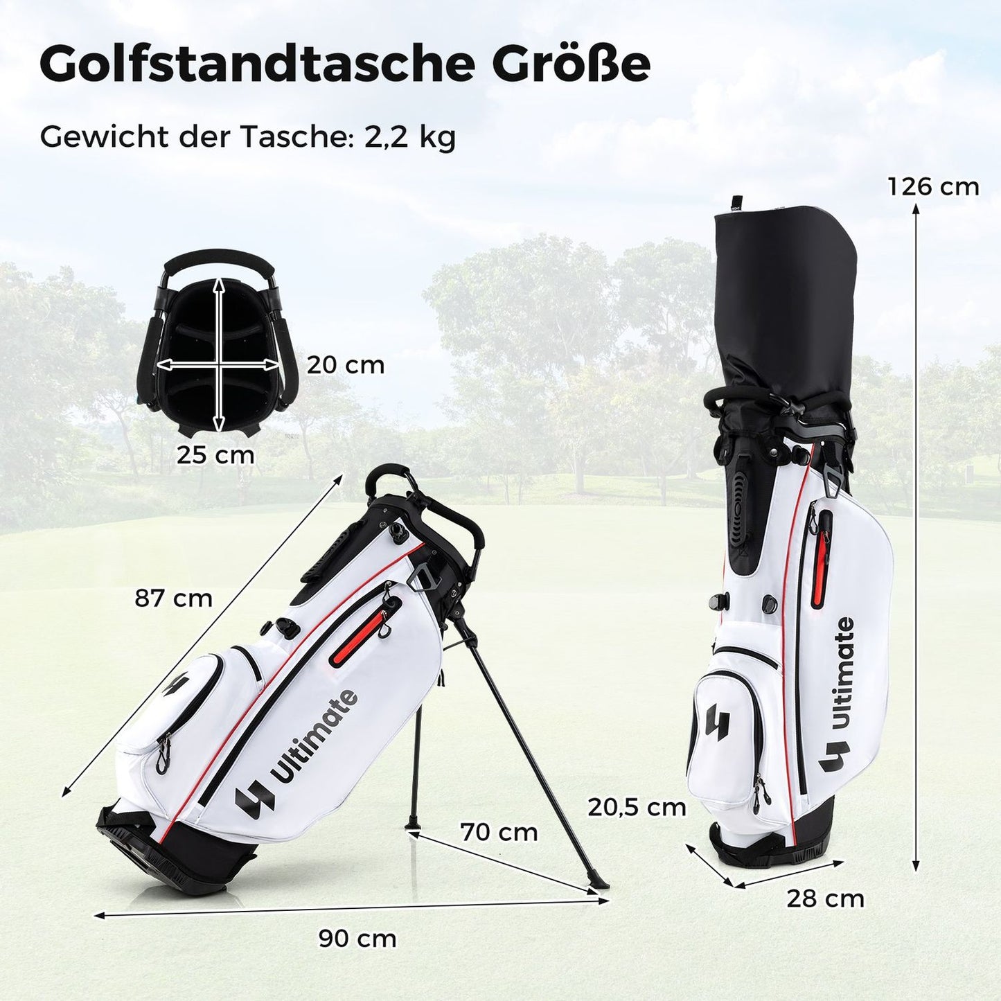 Women's 15-Piece Golf Club Set with Bag & Rain Cover