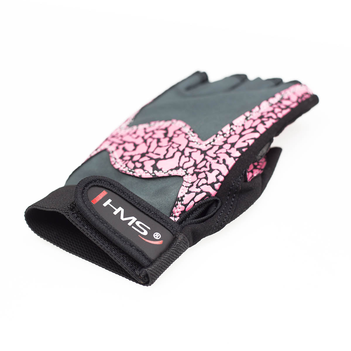 Women's Fitness Gloves, Size M, Pink/Gray