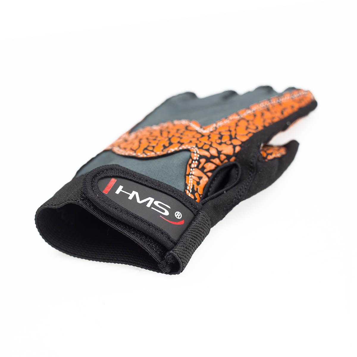 Women's Fitness Gloves, Size S, Orange/Gray