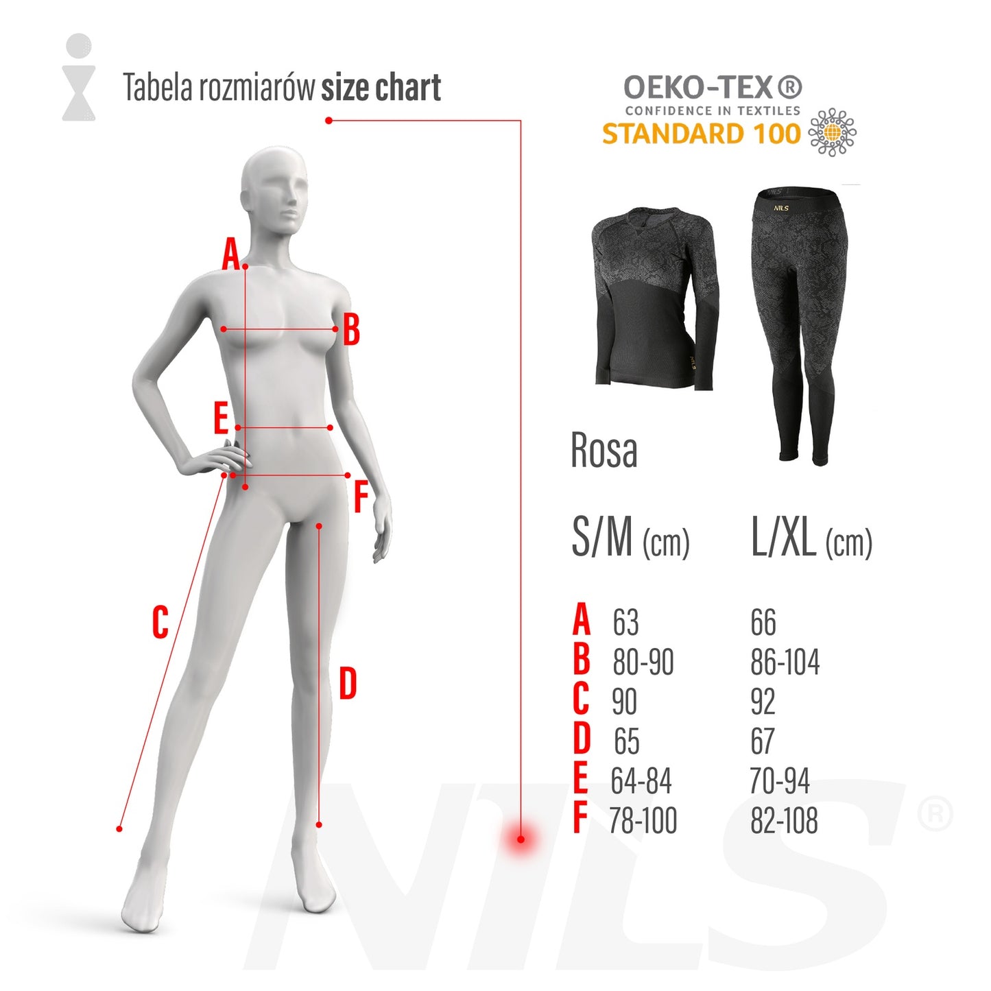 Women's Thermoactive Underwear Set, Black, L/XL