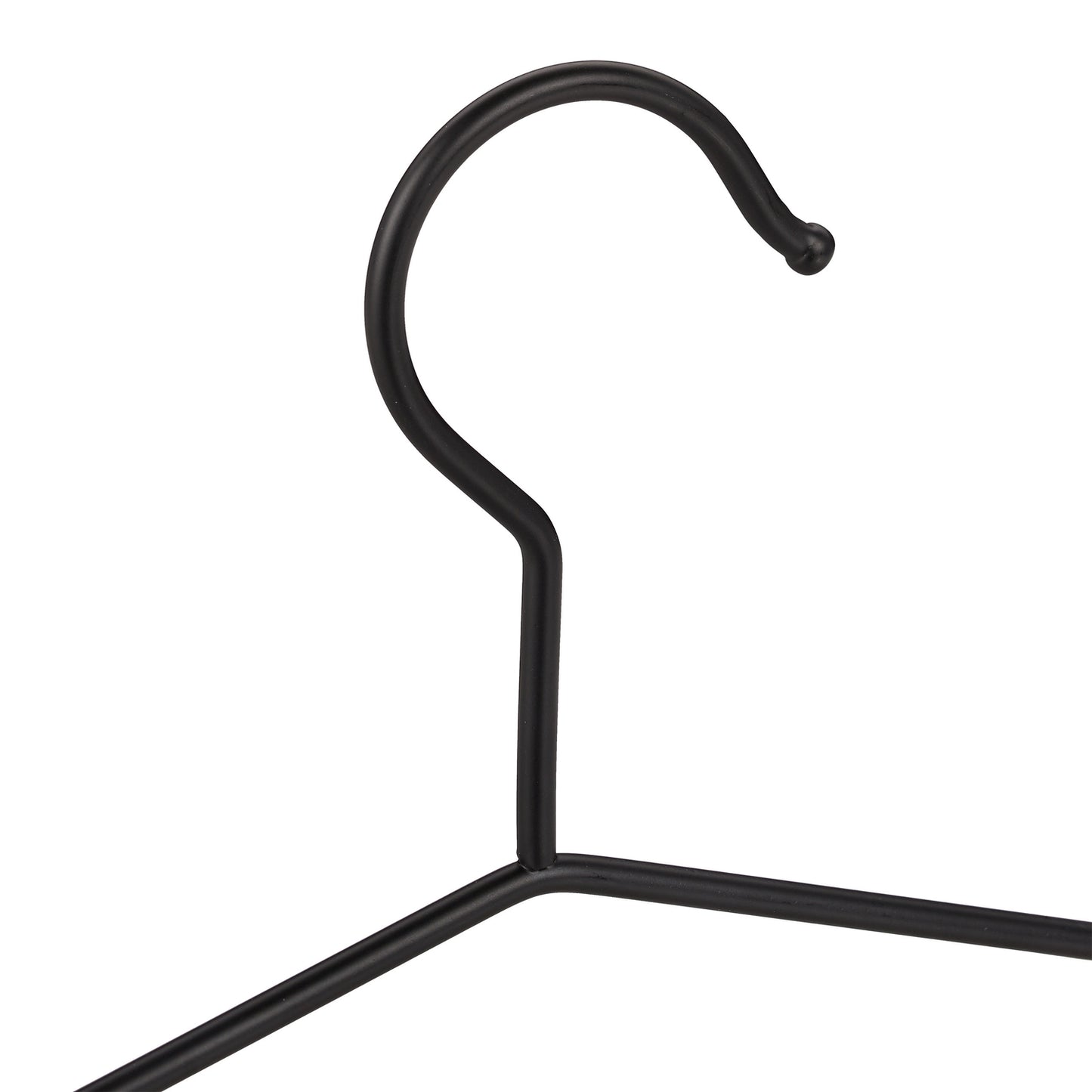 Wood and metal hangers - set of 12