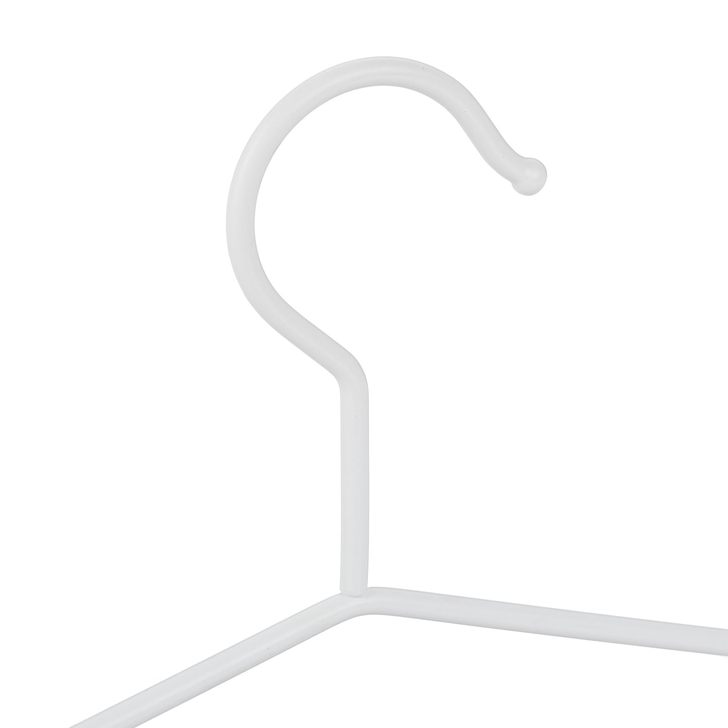 Wood and metal hangers - set of 12