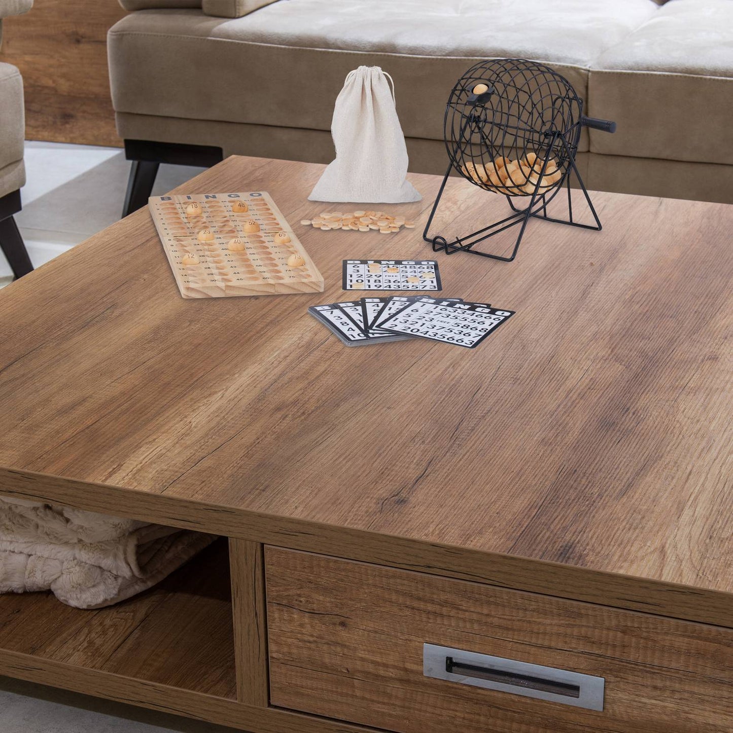 Wooden Bingo Game