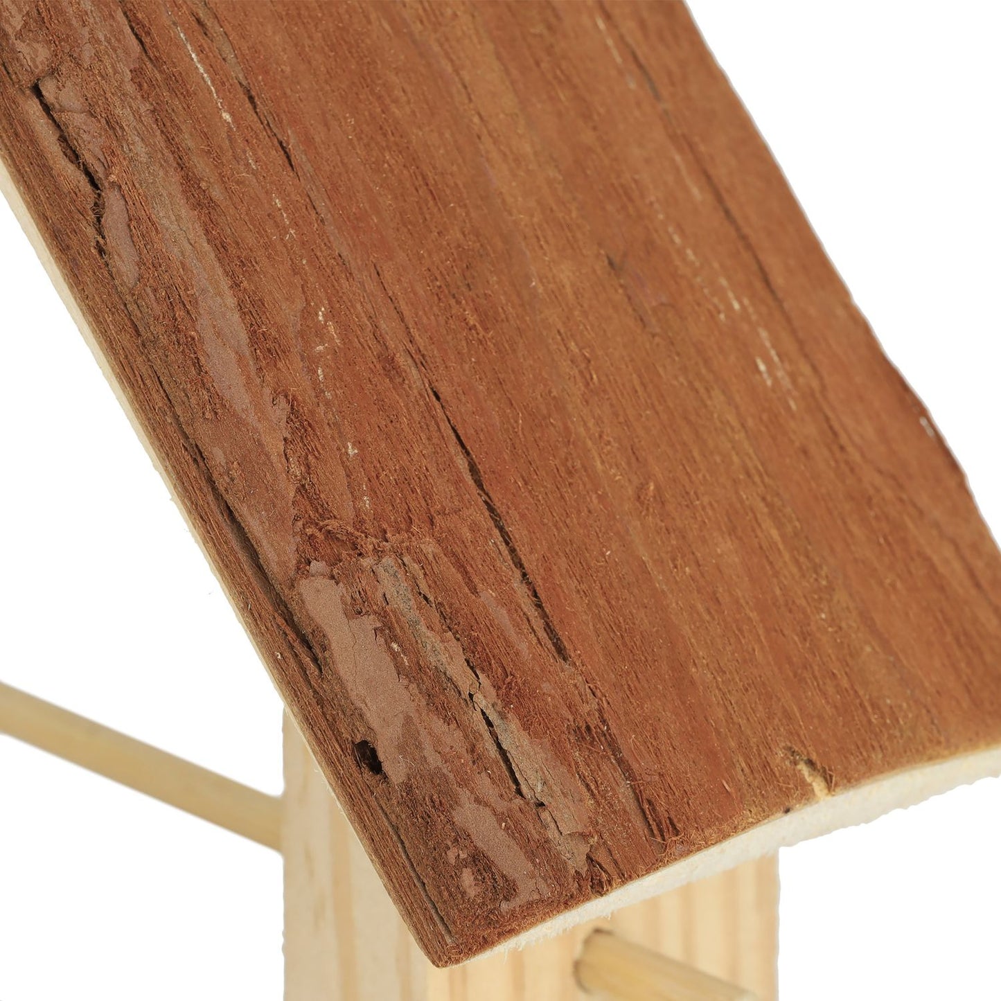 Wooden Bird Feeder