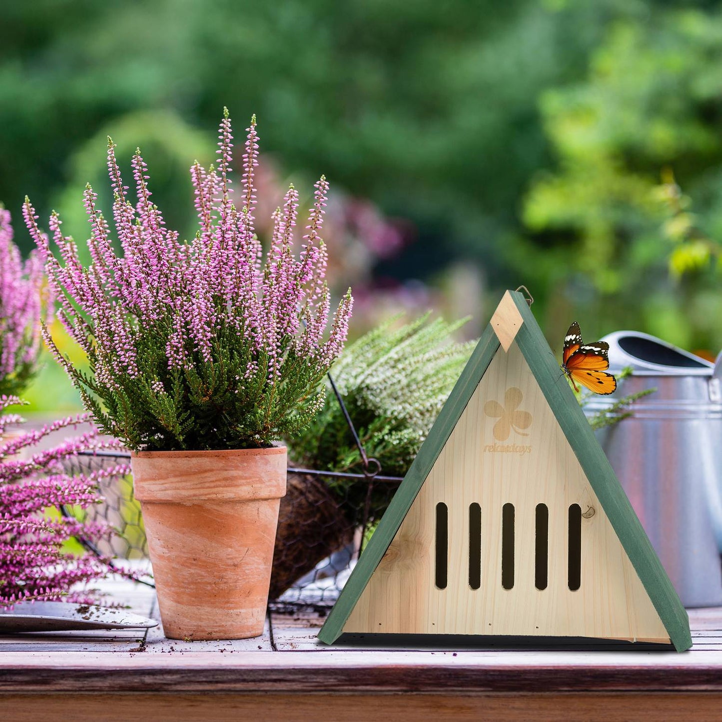 Wooden Butterfly House