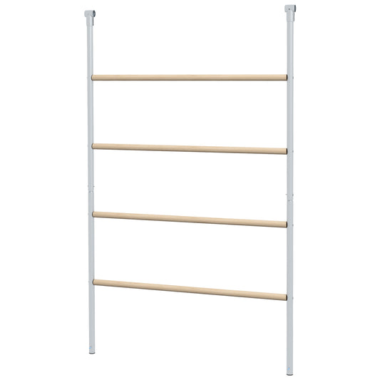 Wooden chicken playground ladder - 140 x 86 cm, natural wood