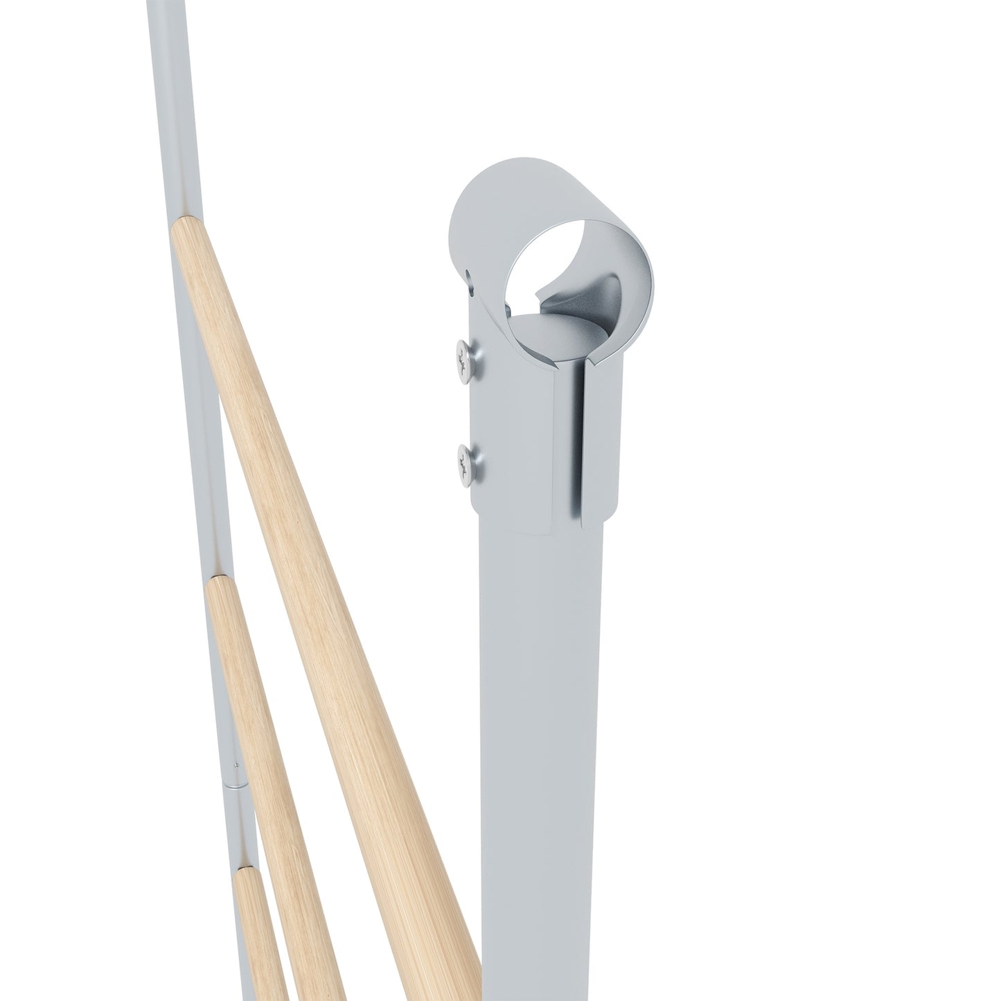 Wooden chicken playground ladder - 140 x 86 cm, natural wood