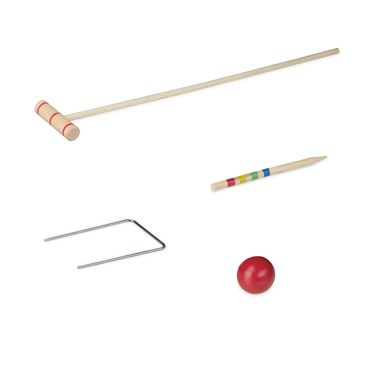 Wooden Croquet Game 6 Players