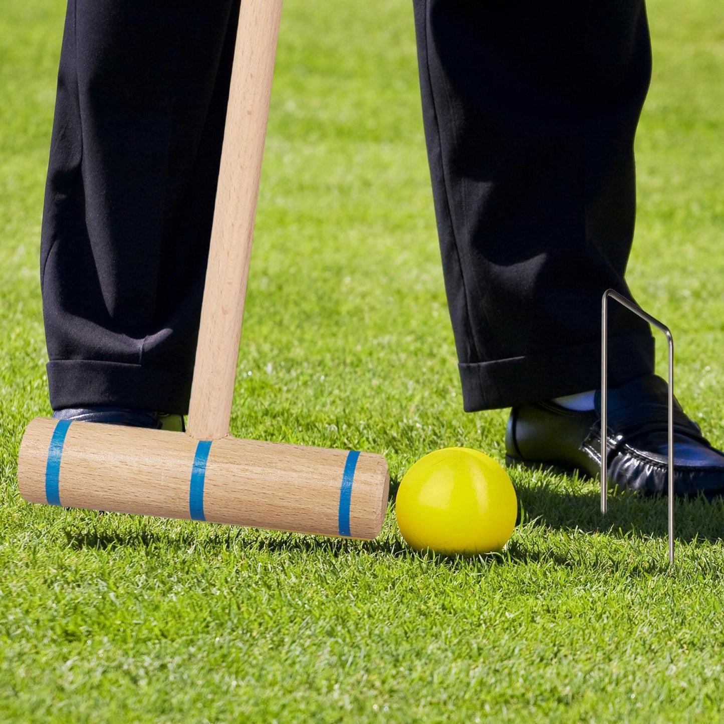 Wooden Croquet Game 6 Players