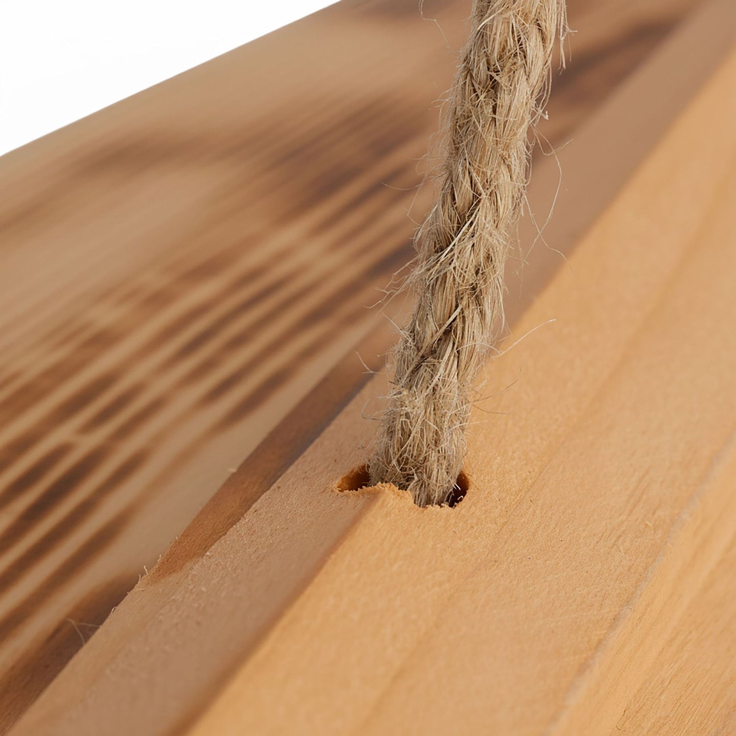 Wooden Hanging Bird Feeder – Easy Clean, Open Design