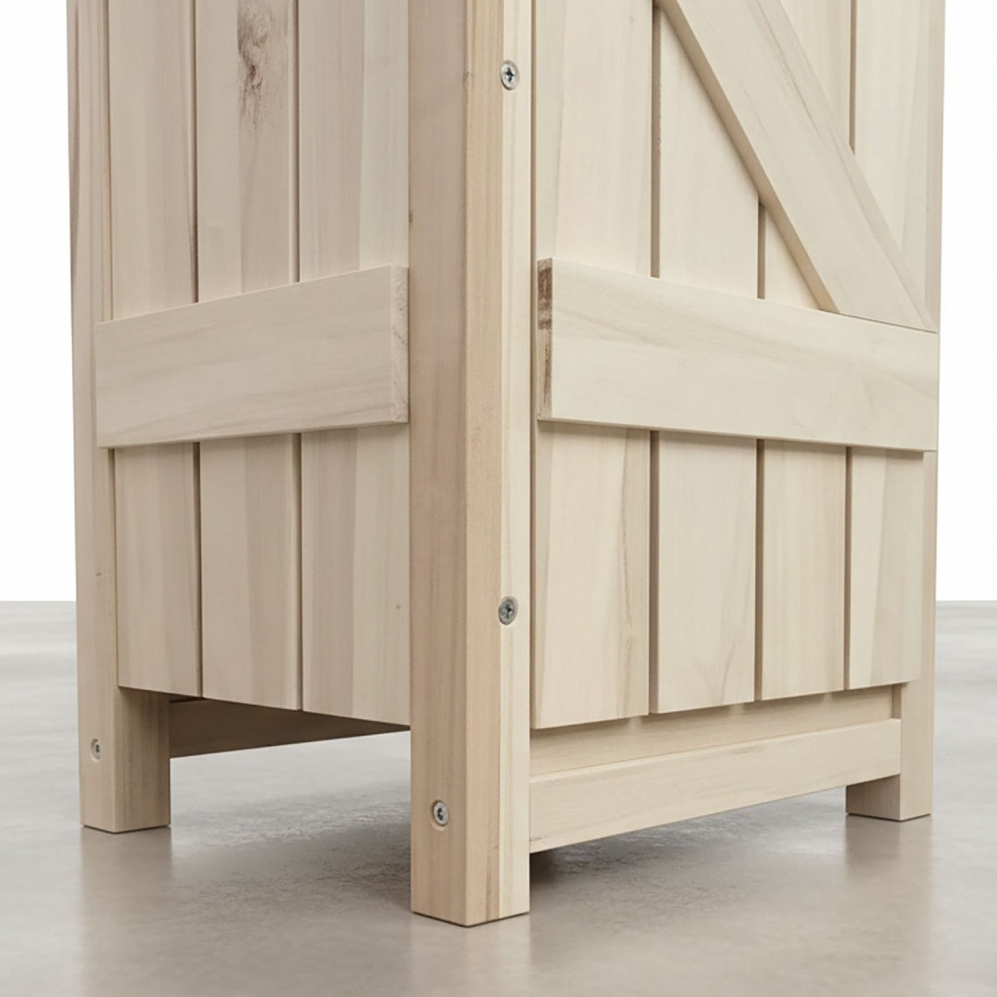 Wooden Hobby Horse Stable for 2 Horses