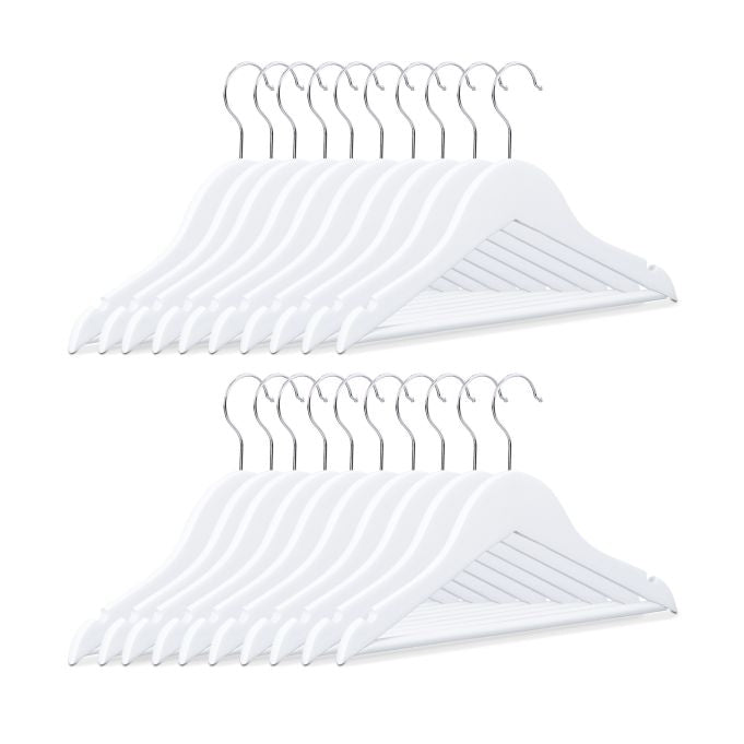 Wooden Kids' Clothes Hangers Set of 20