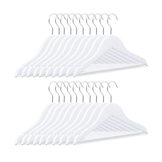 Wooden Kids' Clothes Hangers Set of 20