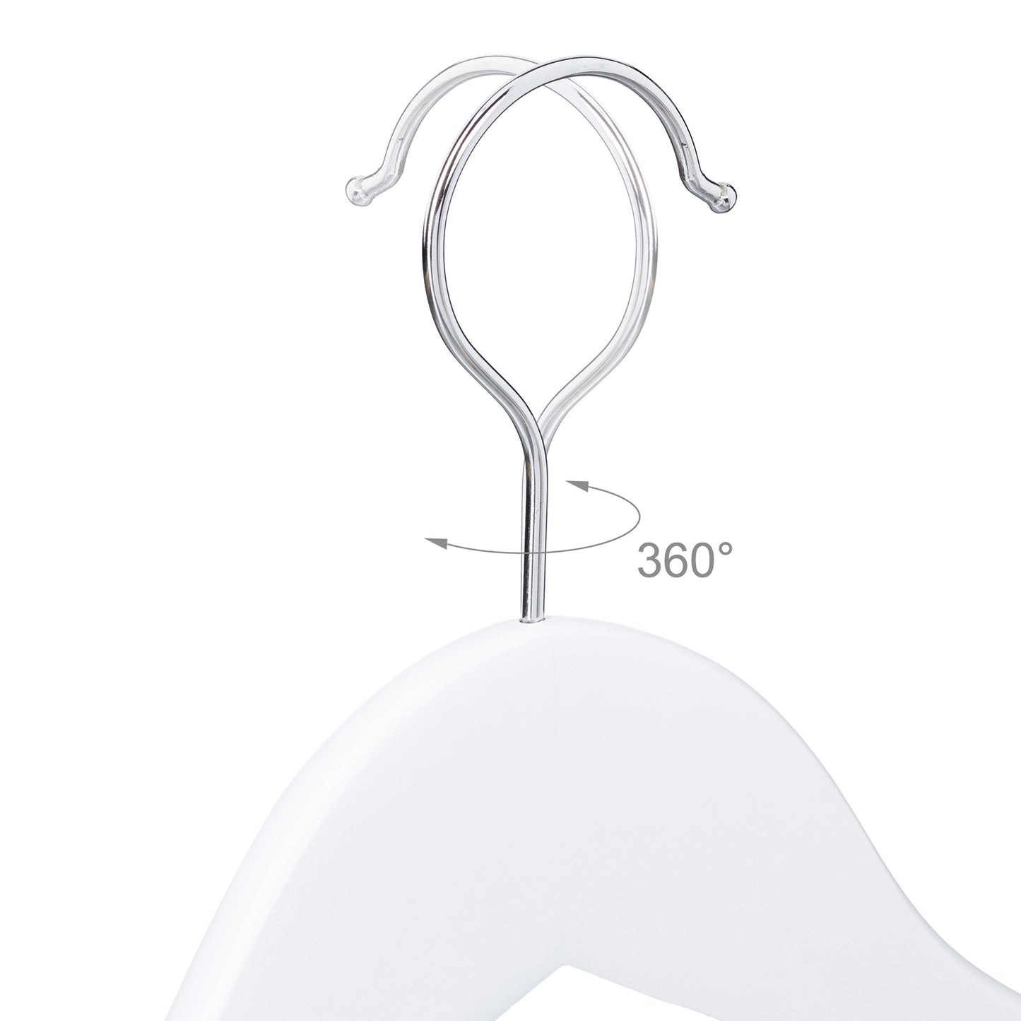 Wooden Kids' Clothes Hangers Set of 20