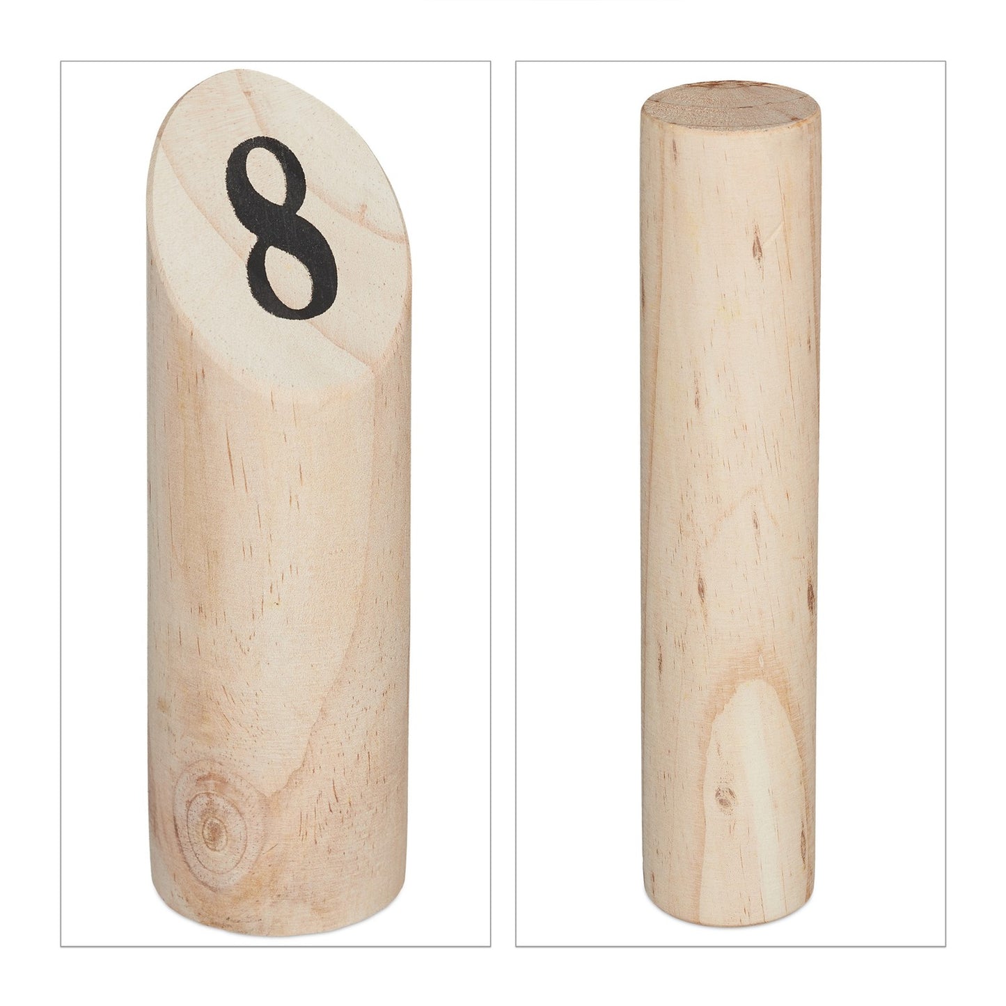Wooden Kubb Game Set