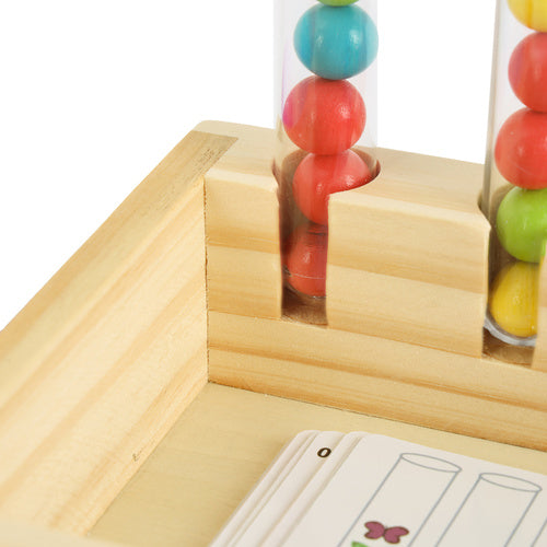 Wooden Montessori Educational Toy, Counting & Colors