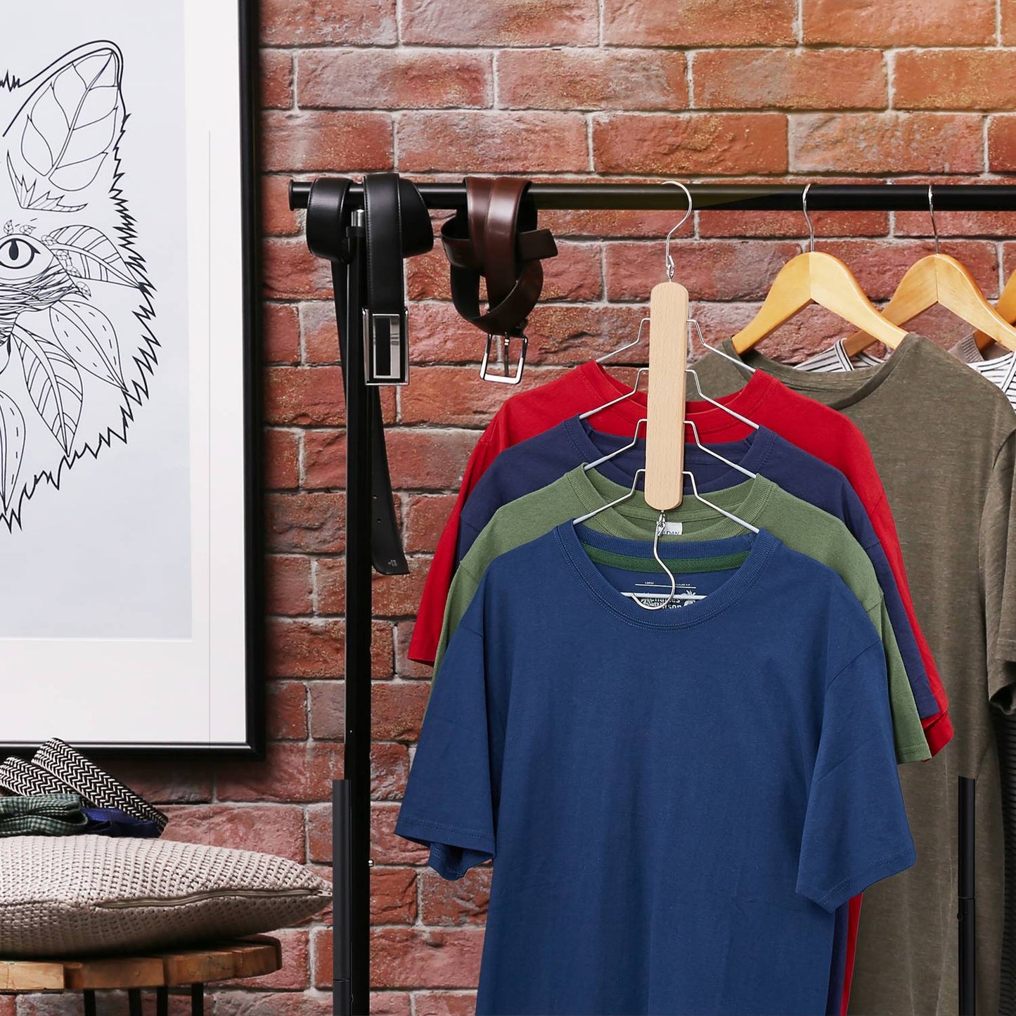 Wooden Multiple Hangers