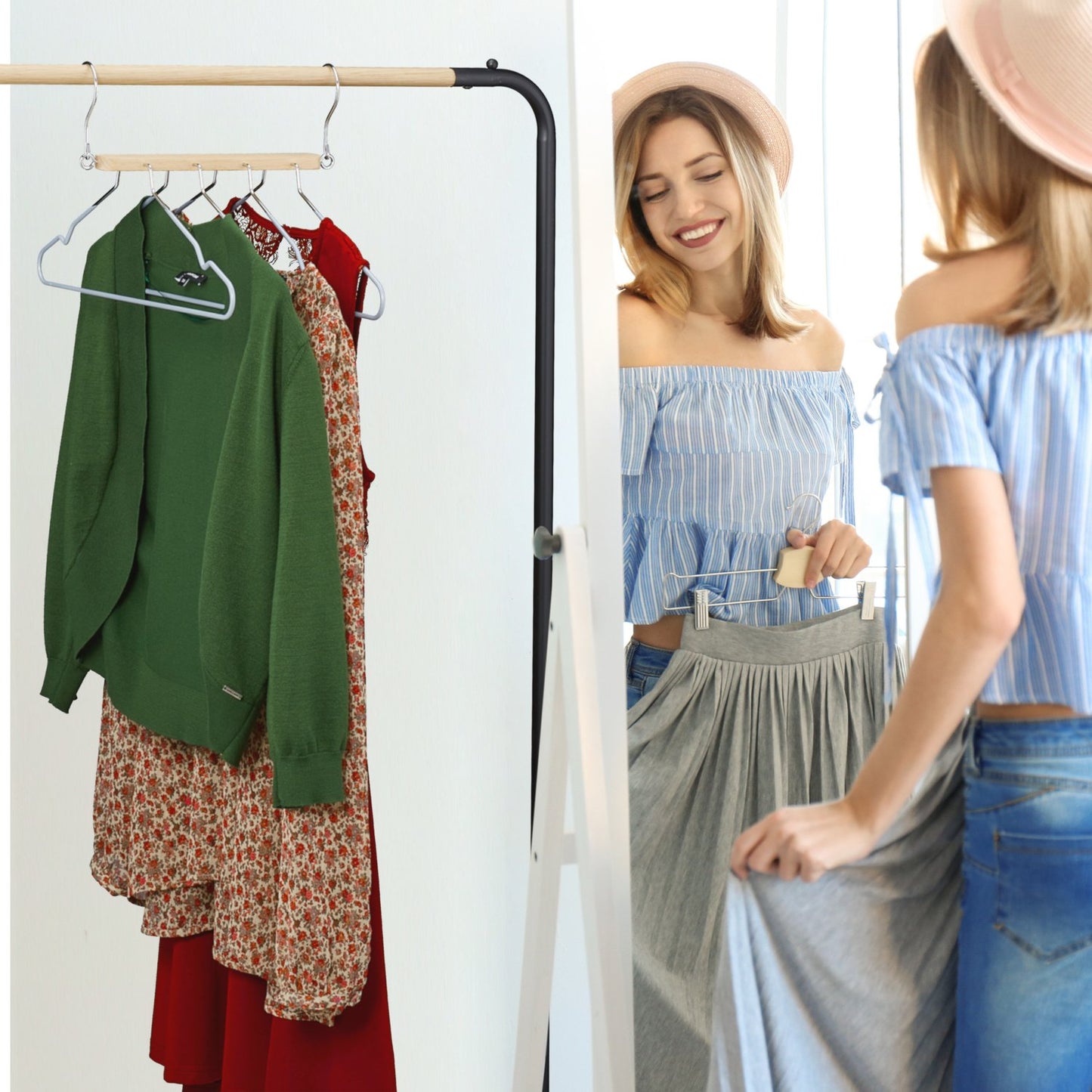 Wooden Multiple Hangers