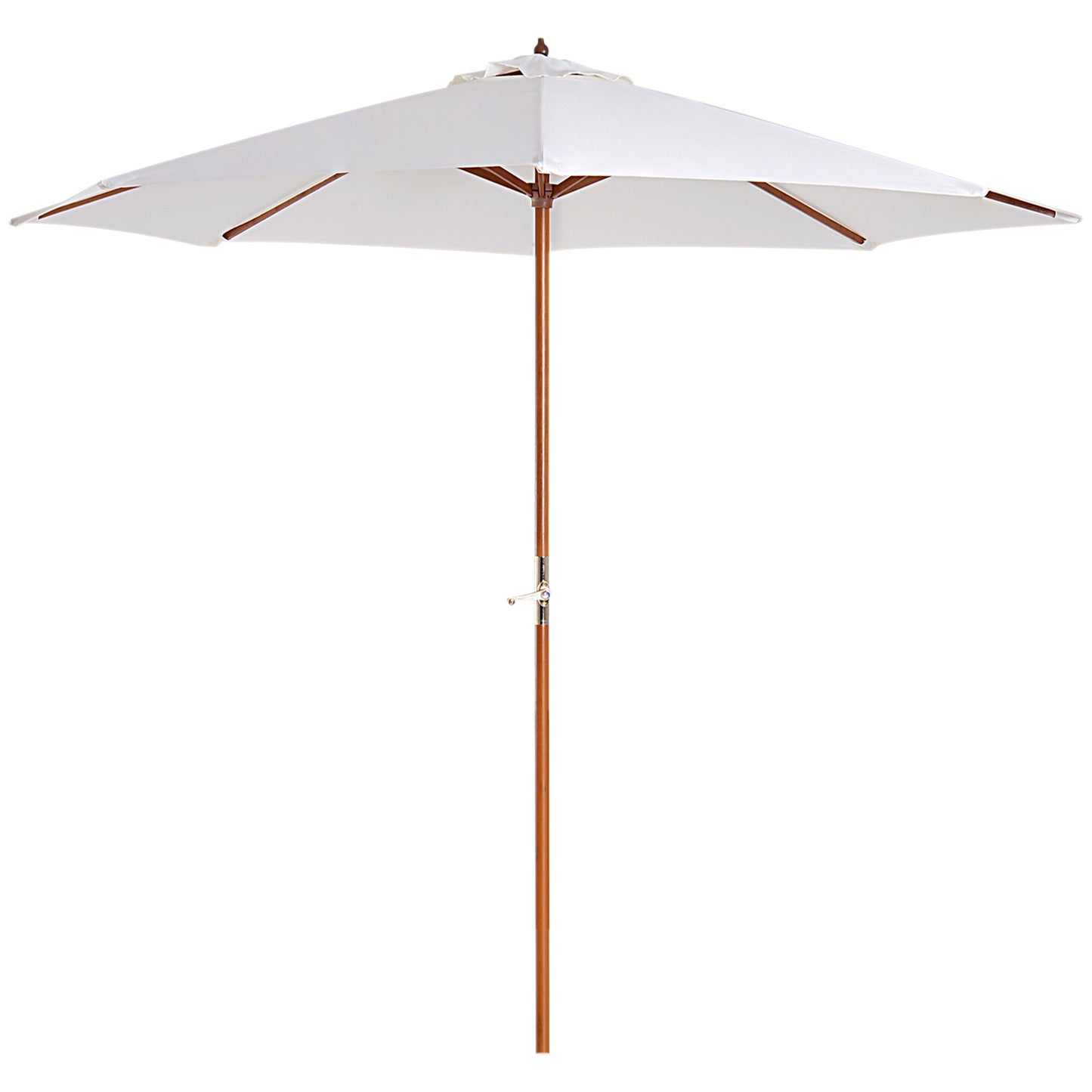 Garden parasol, 2.5 M Cream – Balcony parasol